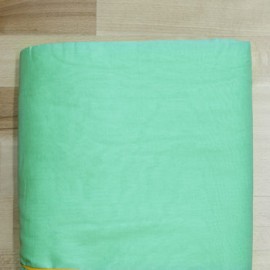 Turbante in cotone, verde lime, 1 metro